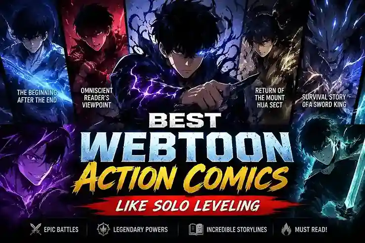 Action Comics Like Solo Leveling